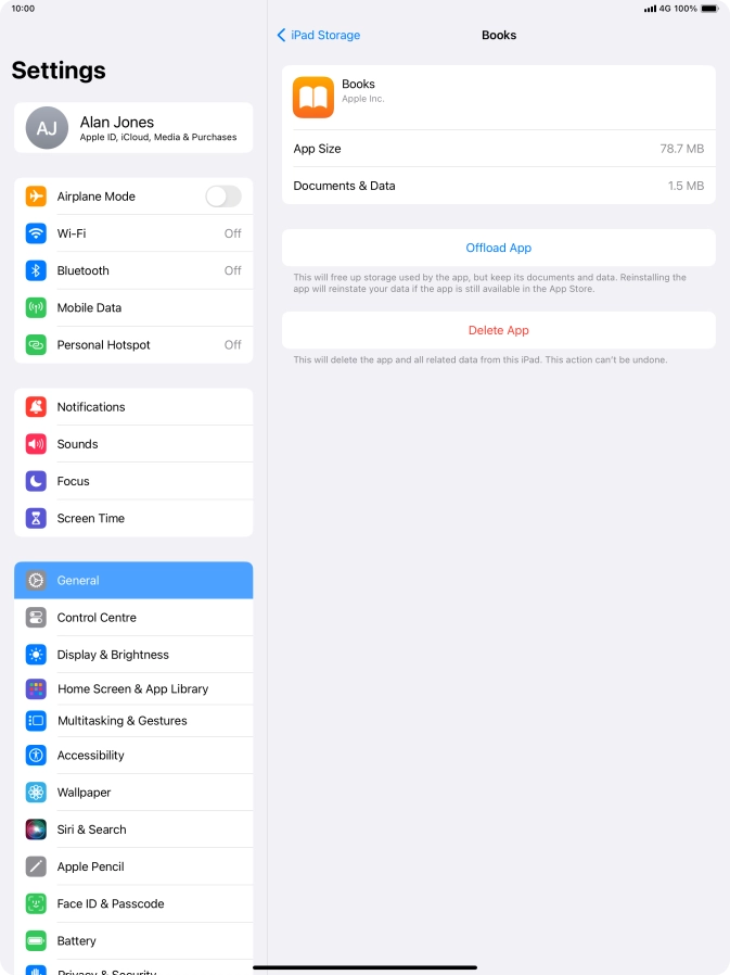 Press Offload App. Press Offload App.