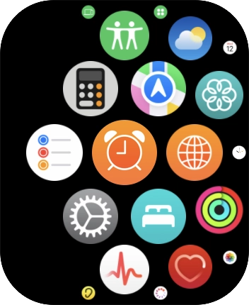 Press the settings icon.