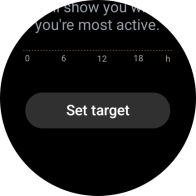 Press Set target.