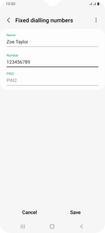 Press PIN2 and key in your PIN2. The default PIN2 is 1111. Press PIN2 and key in your PIN2. The default PIN2 is 1111.