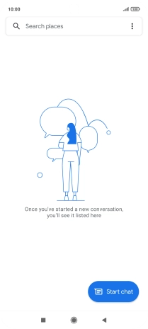 Press Start chat.