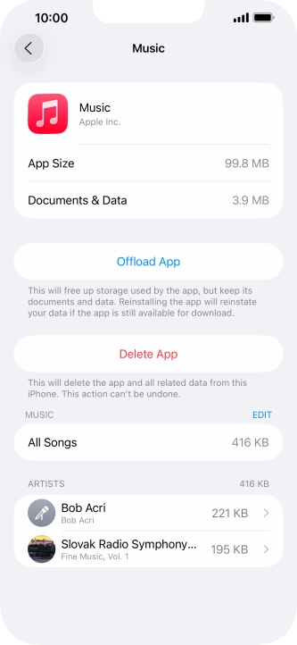 Press Offload App.