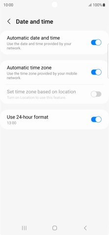 Press the Home key to return to the home screen. Press the Home key to return to the home screen.