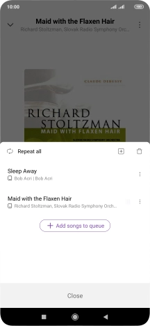 Press the add icon. Press the add icon.