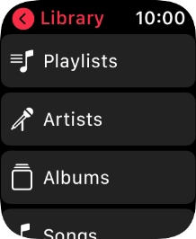 Press Playlists.