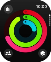 Press the Digital Crown to return to the home screen. Press the Digital Crown to return to the home screen.