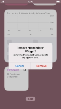 Press Remove.