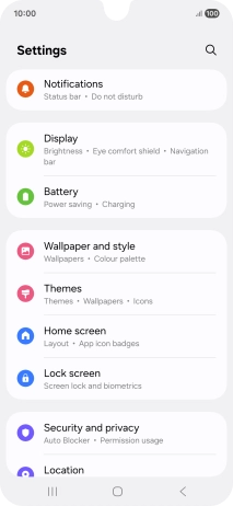 Press Battery.