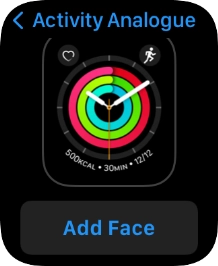 Press Add Face.