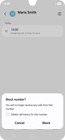 Press Block.