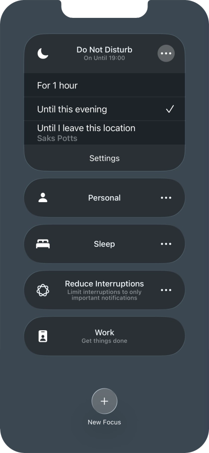 Slide your finger upwards starting from the bottom of the screen to return to the home screen.