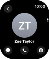 Press the call icon. Press the call icon.
