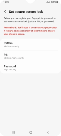 Press the required phone lock code and follow the instructions on the screen to create an additional phone lock code. Press the required phone lock code and follow the instructions on the screen to create an additional phone lock code.