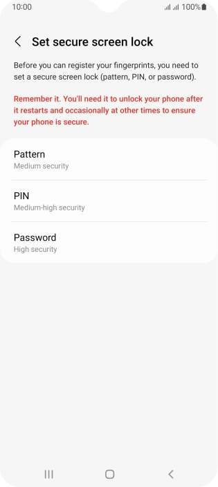Press the required phone lock code and follow the instructions on the screen to create an additional phone lock code. Press the required phone lock code and follow the instructions on the screen to create an additional phone lock code.