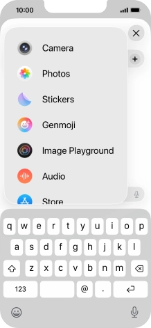 Press Genmoji. Press Genmoji.