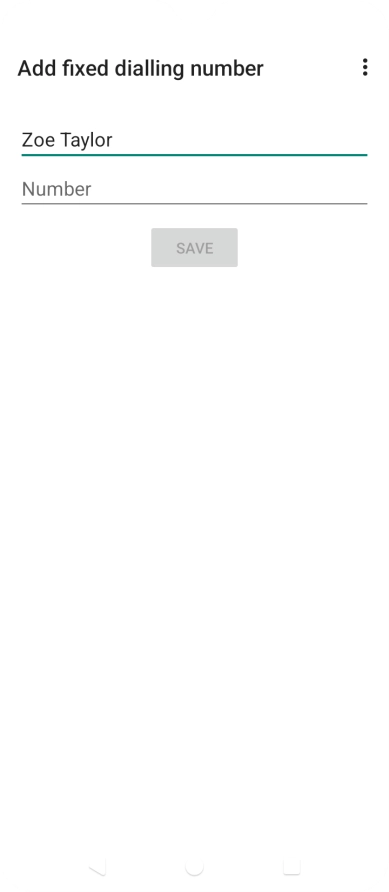 Press Number and key in the required phone number. Press Number and key in the required phone number.