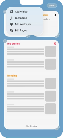 Press Add Widget.