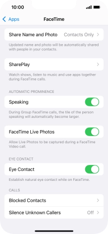 Press SharePlay.