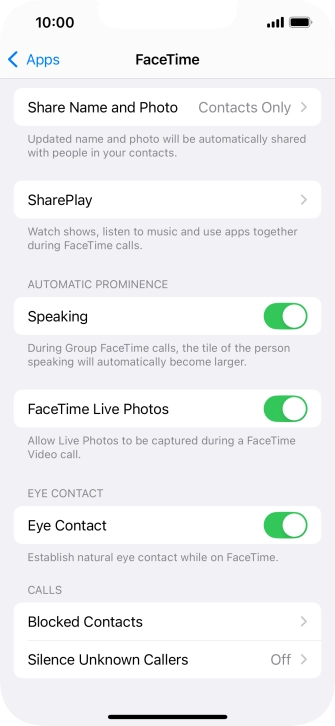 Press SharePlay.