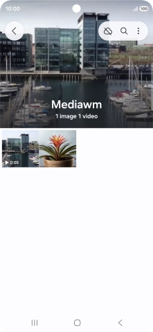 Press and hold any picture or video. Press and hold any picture or video.