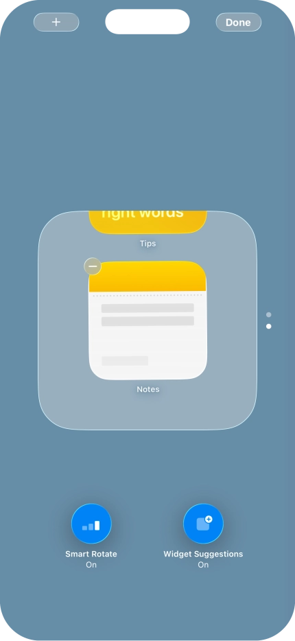 Press Smart Rotate to turn the function on or off.