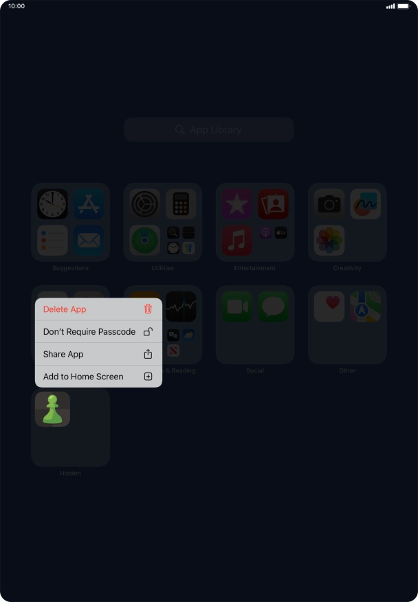 Press Don't Require Passcode. Press Don't Require Passcode.