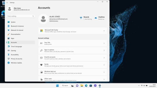 Click Windows back up. Click Windows back up.