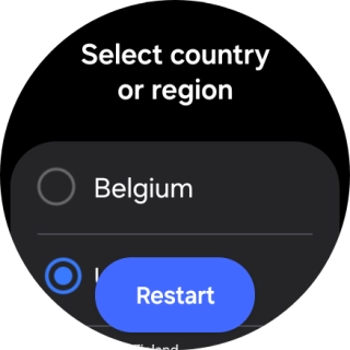 Press Restart.