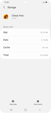Press Clear cache. Press Clear cache.