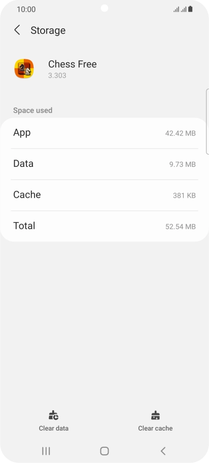 Press Clear cache. Press Clear cache.