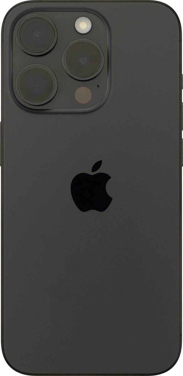 Point the camera lens at the back of your phone at the required object to take a picture or record a video.