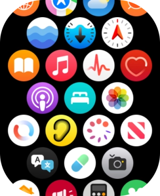 Press the heart rate sensor icon. Press the heart rate sensor icon.