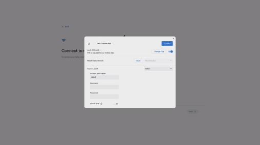 Click Connect.