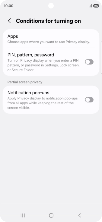 Press Apps and follow the instructions on the screen to select the required apps. Press Apps and follow the instructions on the screen to select the required apps.