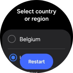 Press Restart.