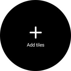 Press Add tiles.