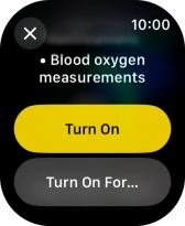 Press Turn On. Press Turn On.
