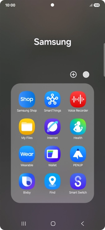 Press Bixby.