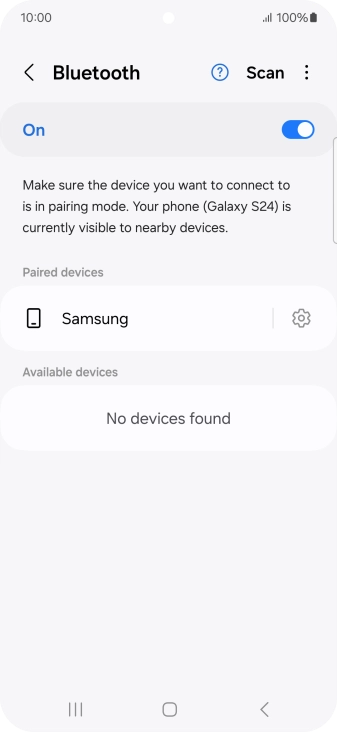 Press the Home key to return to the home screen. Press the Home key to return to the home screen.