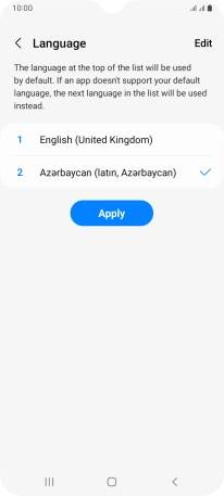 Press Apply.