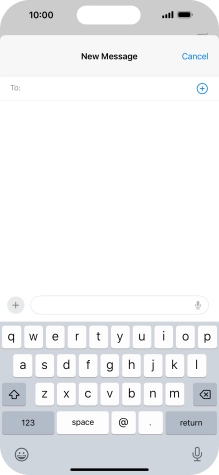 Press To: and key in the first letters of the recipient's name. Press To: and key in the first letters of the recipient's name.