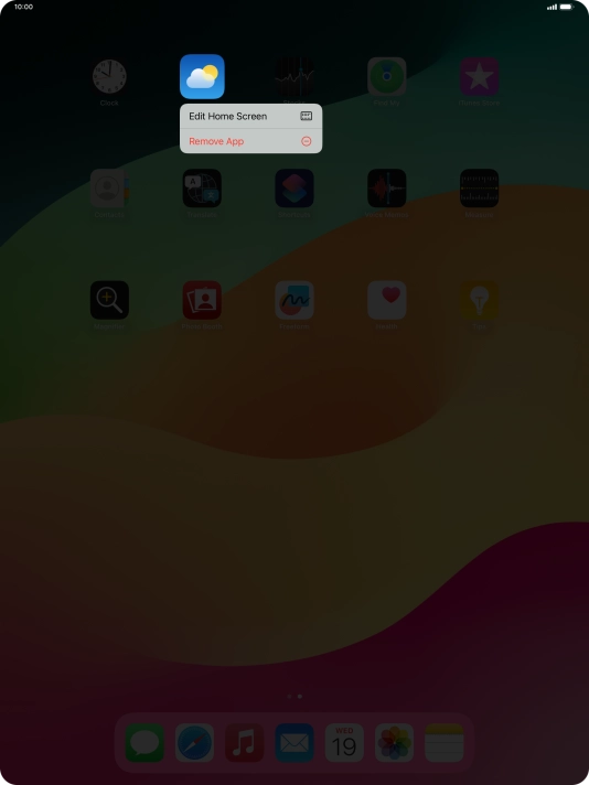 Press Remove App. Press Remove App.