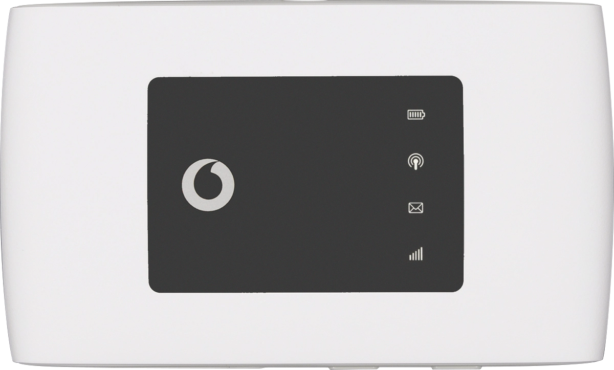 When the battery LED flashes red, the router battery level is low.