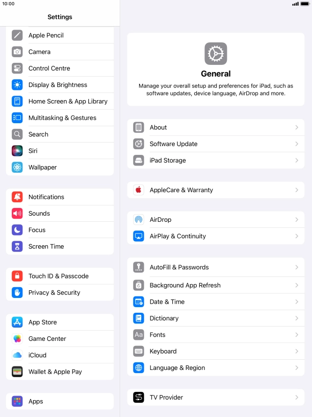 Press App Store.
