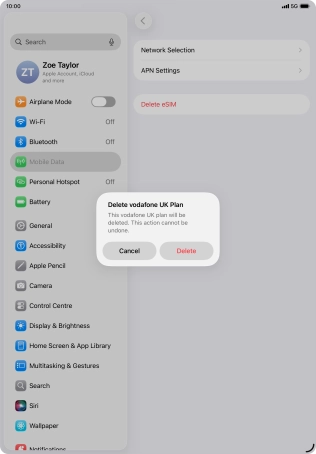 Press Delete.