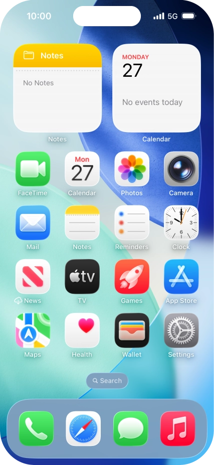 The network mode icon shows the network mode currently used by your phone.