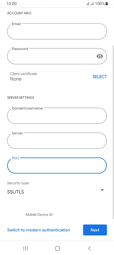 Press the drop down list below Press the drop down list below