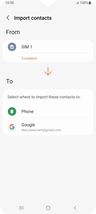 Press Phone.