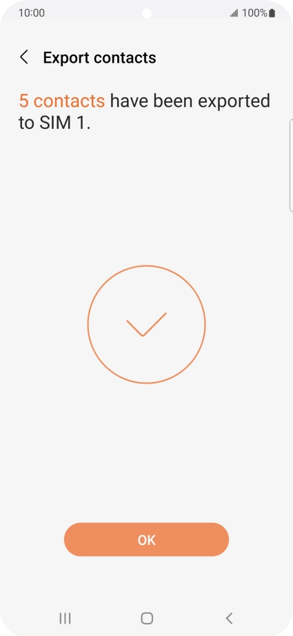 Press OK.