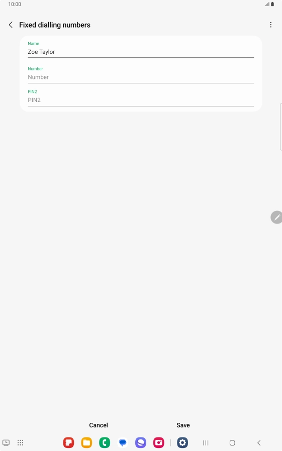 Press Number and key in the required phone number. Press Number and key in the required phone number.